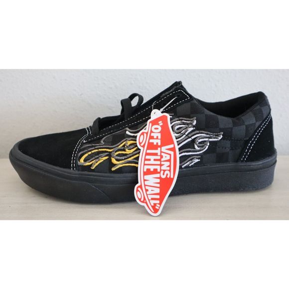 VANS Men's 6 Women's 7.5 Ignition Black Comfycush Old Skool Shoes SIB - Picture 6 of 6